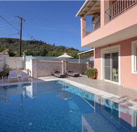 7 bedroom seaside villa with pool, Kassiopi, sleeps 13